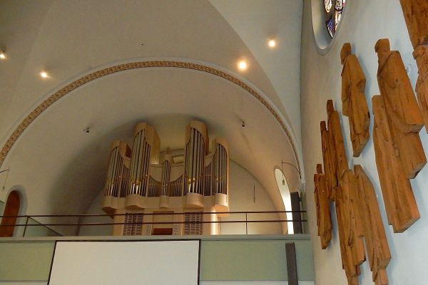 Orgelbesichtigung in der Citykirche Zug