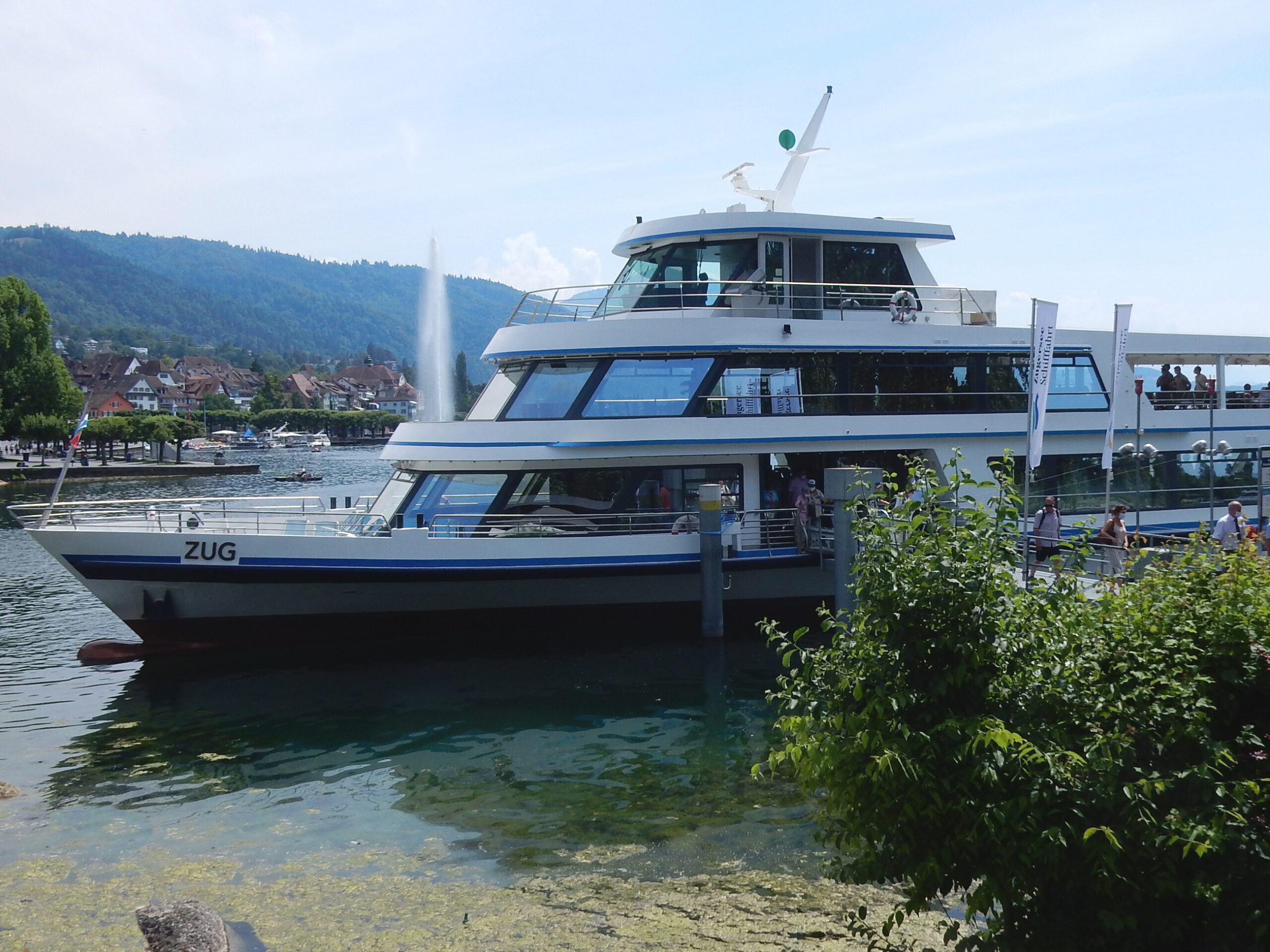 Schiffahrt auf dem Zugersee