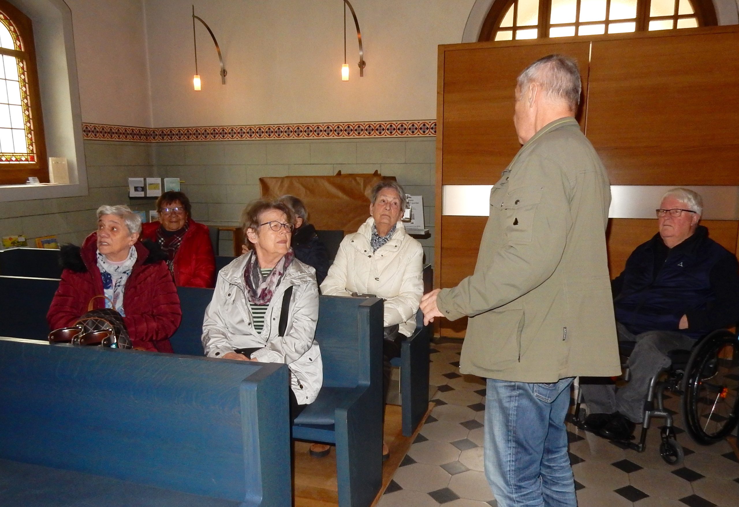 Orgelbesichtigung in der Citykirche Zug
