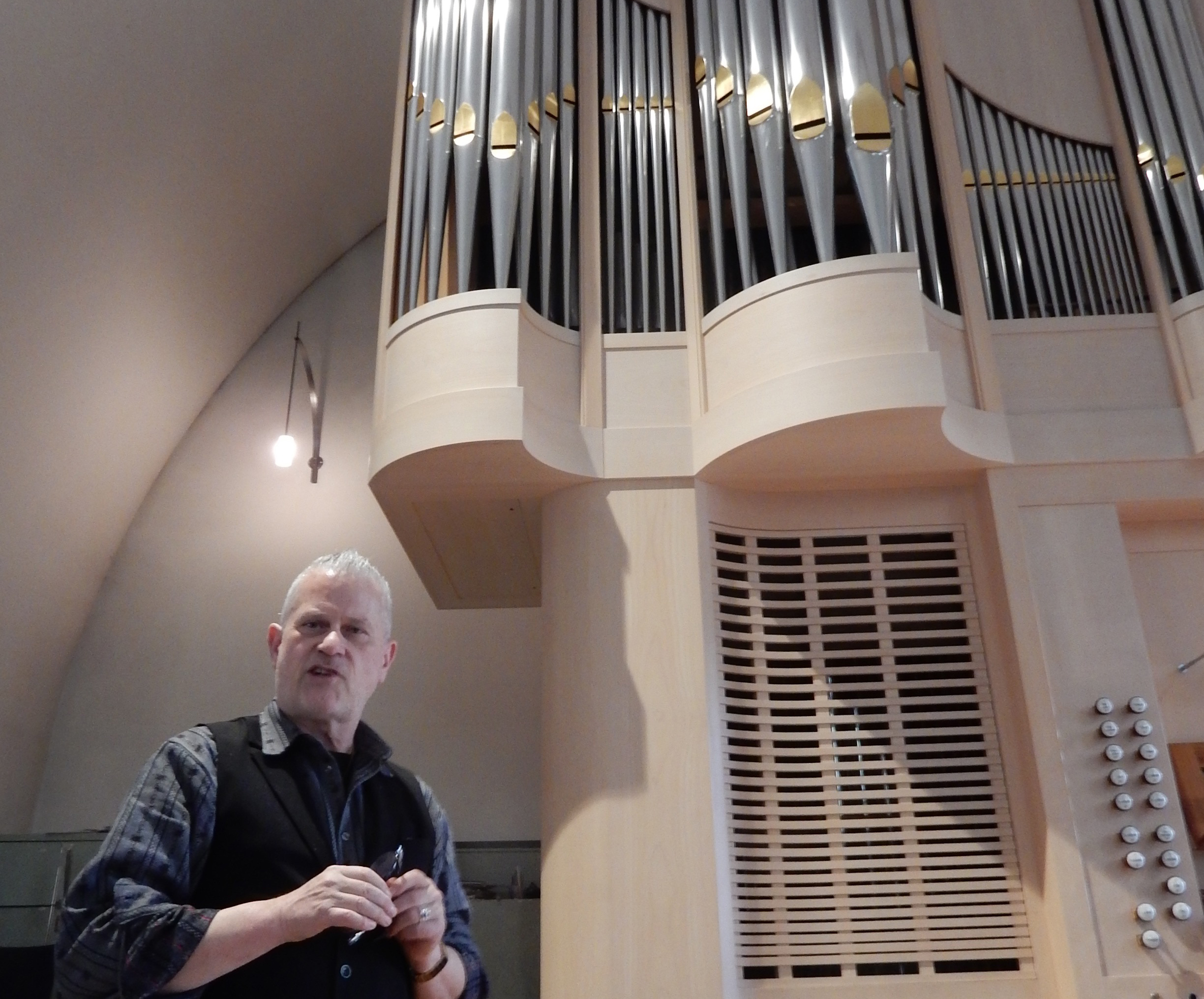 Orgelbesichtigung in der Citykirche Zug