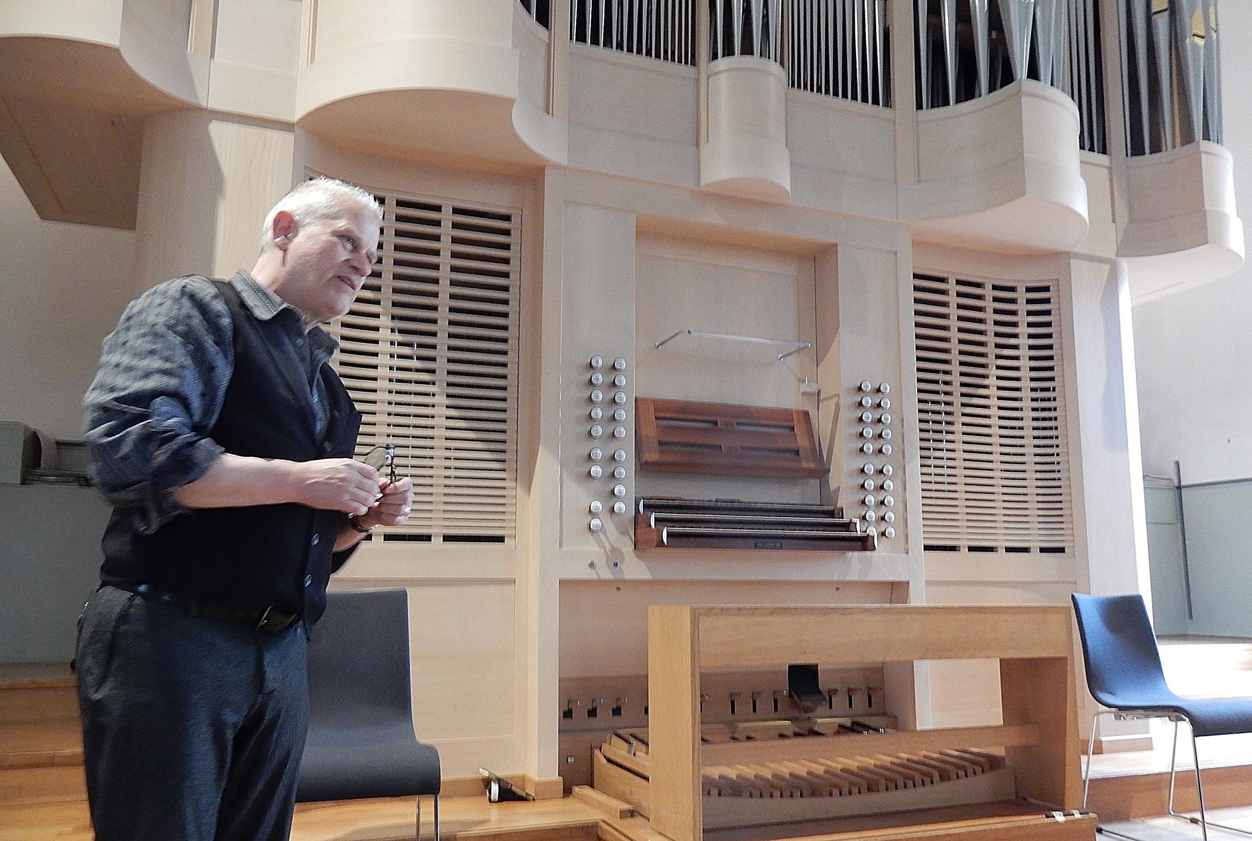 Orgelbesichtigung in der Citykirche Zug