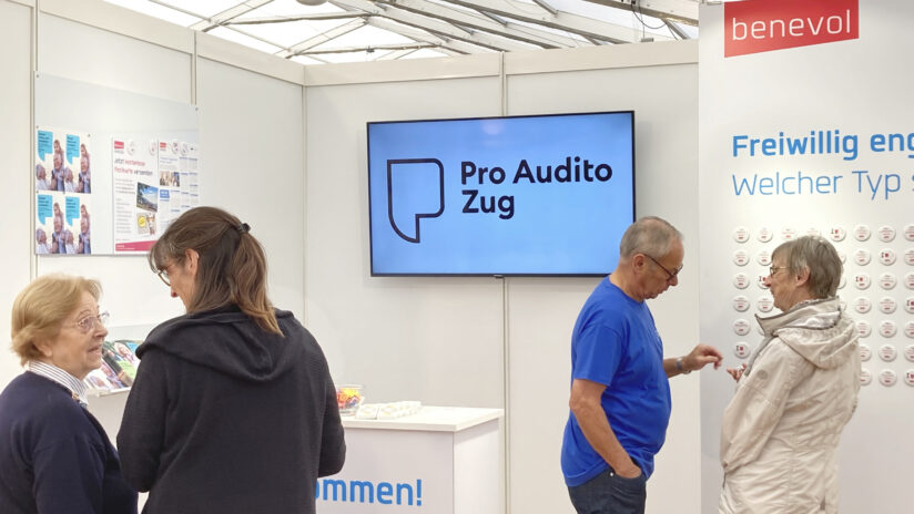 Pro Audito an der Zuger Messe 2023