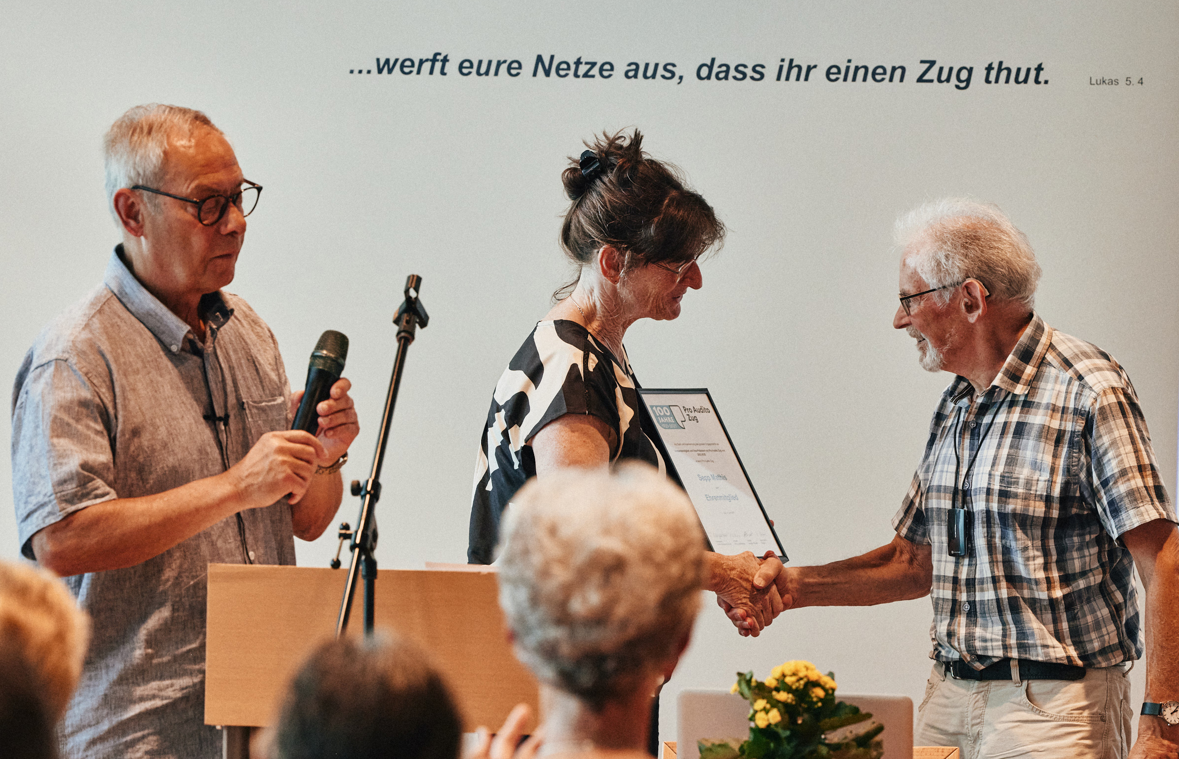 100 Jahre Pro Audito Zug – der Verein bewegt sich weiter