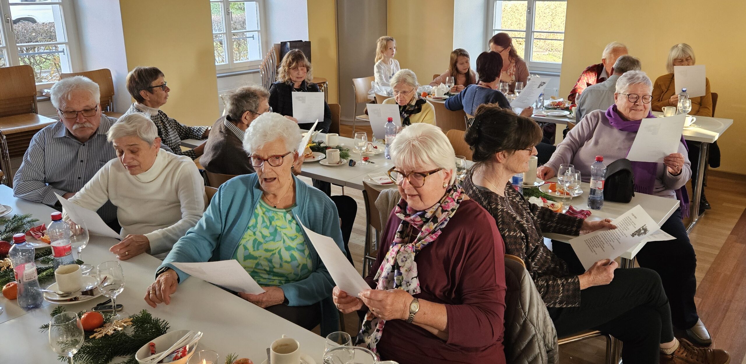 Adventsfeier im Siehbachsaal «Am Himmel….