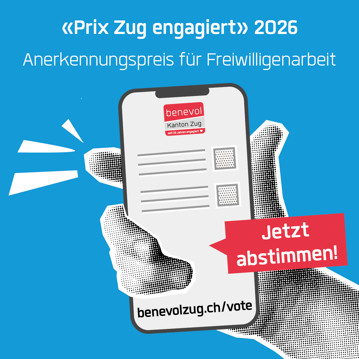 Benevol Voting “Prix Zug engagiert”