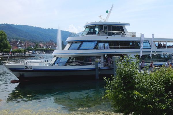 Schiffahrt auf dem Zugersee