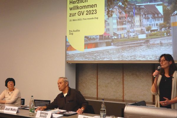 98. Generalversammlung Pro Audito Zug