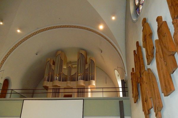 Orgelbesichtigung in der Citykirche Zug